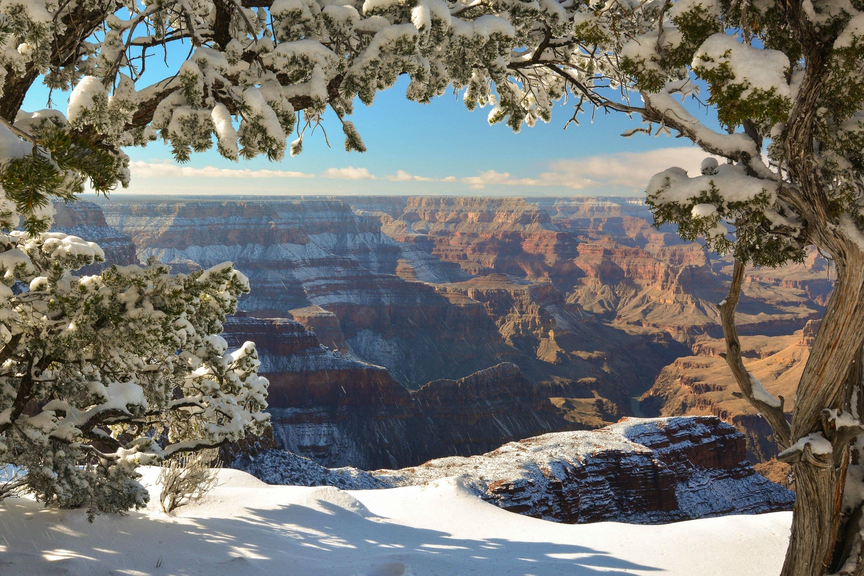 Grand Canyon Winter Wallpapers Wallpaper Cave