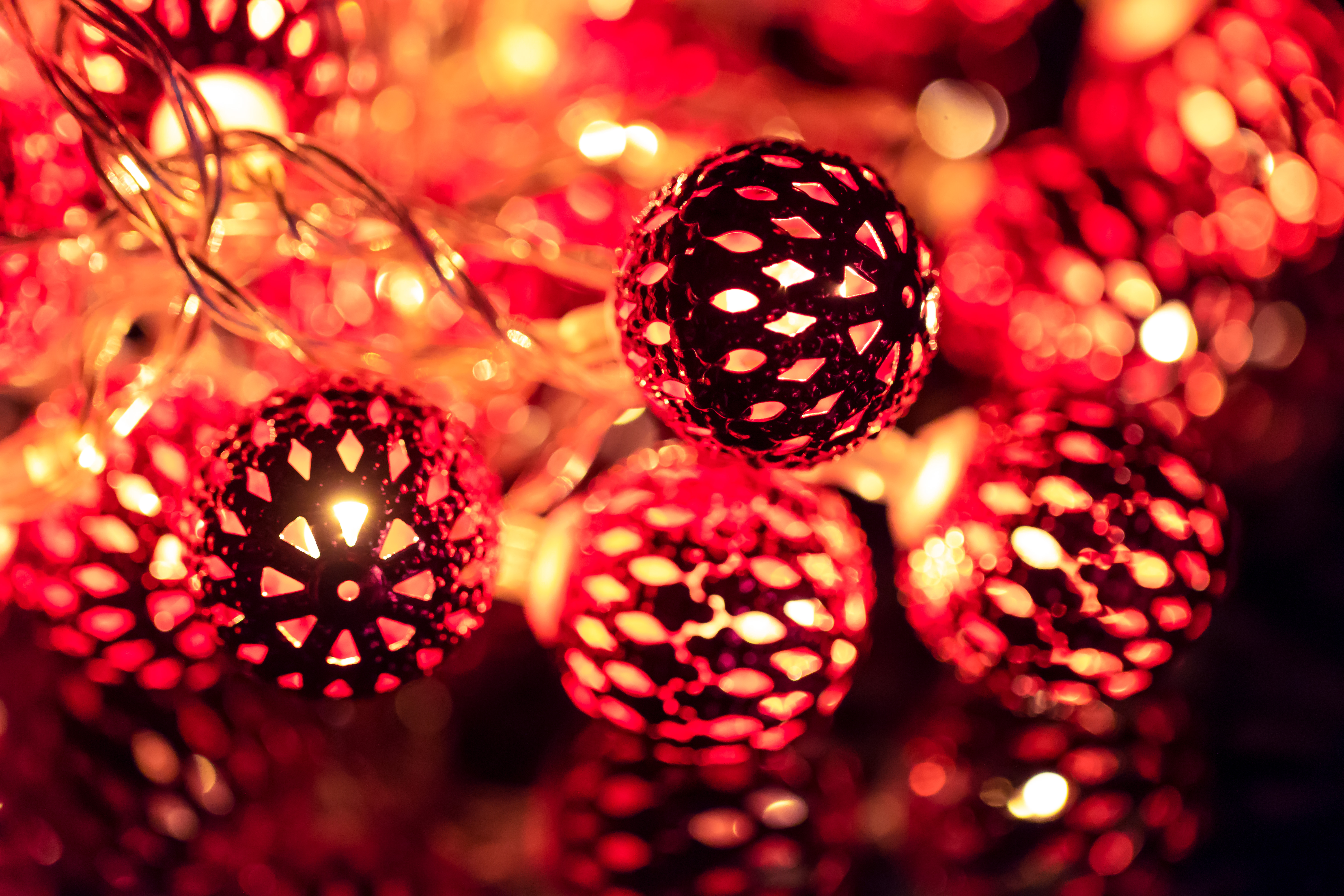 ljus lampa Christmas Light Circle Wallpapers - Wallpaper Cave