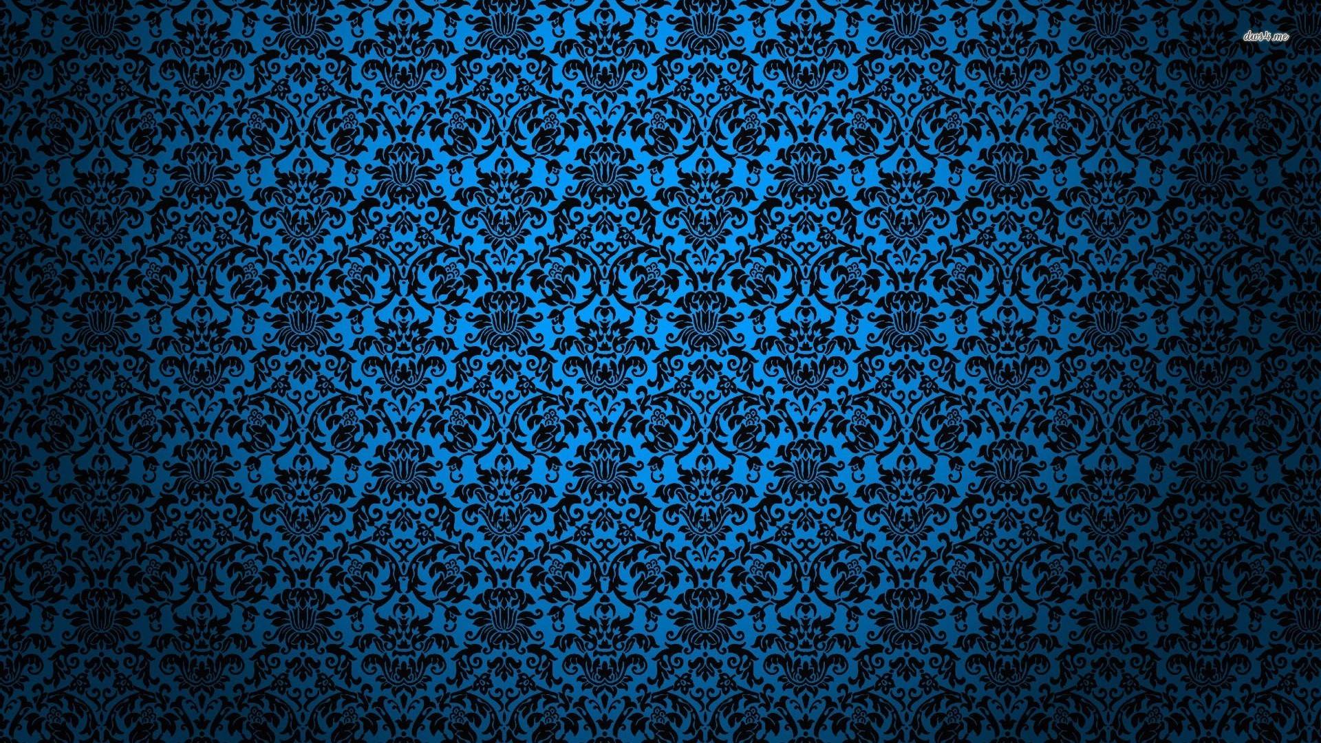 Dark Blue Pattern Background