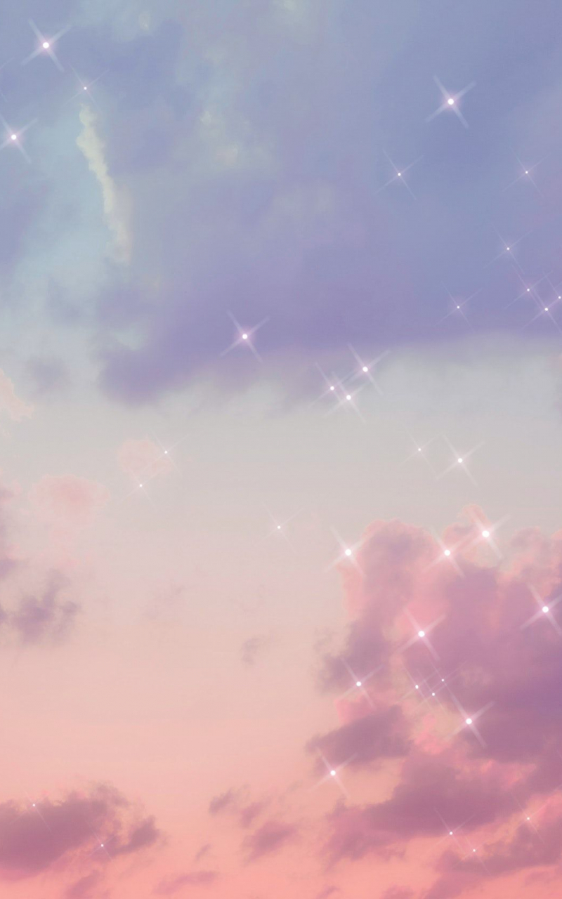 Aesthetic Glitter Cloud Wallpapers Wallpaper Cave