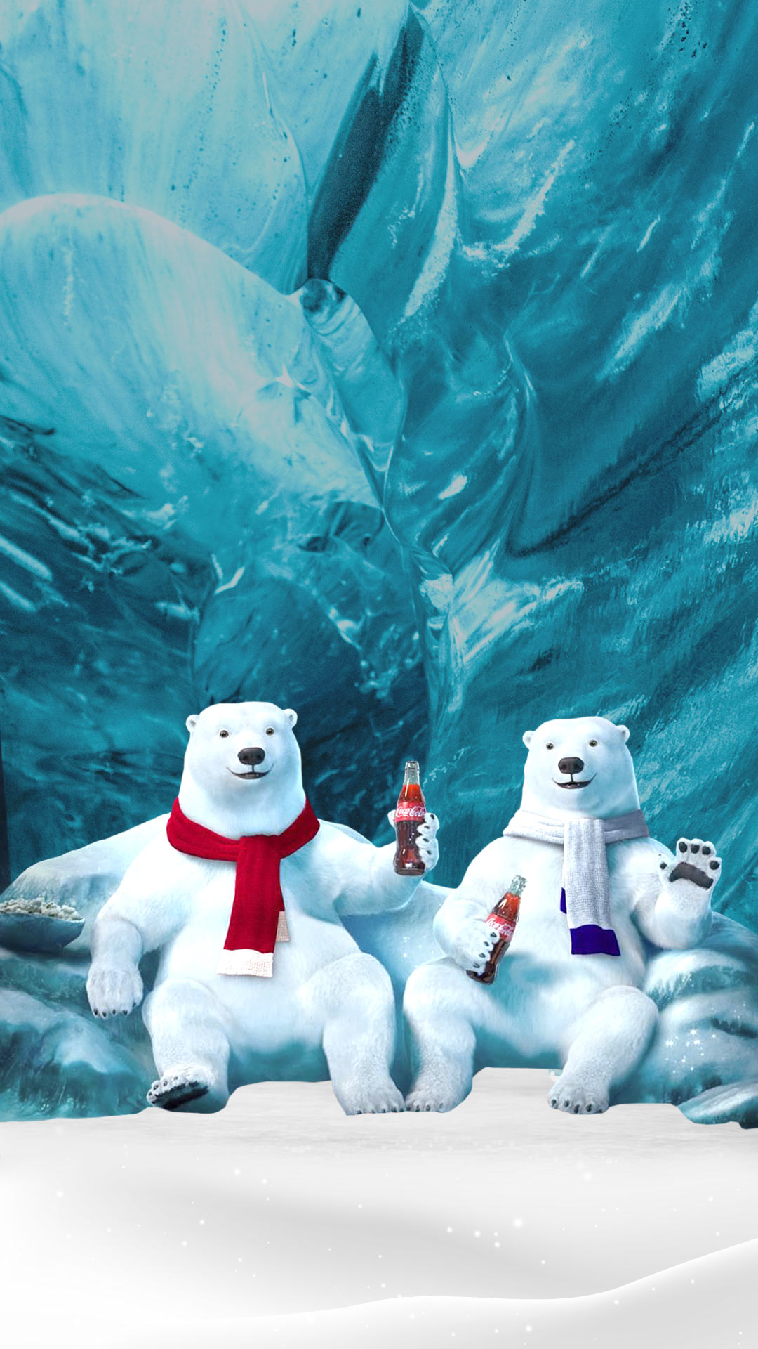 Coca Cola Christmas Polar Bears Wallpaper