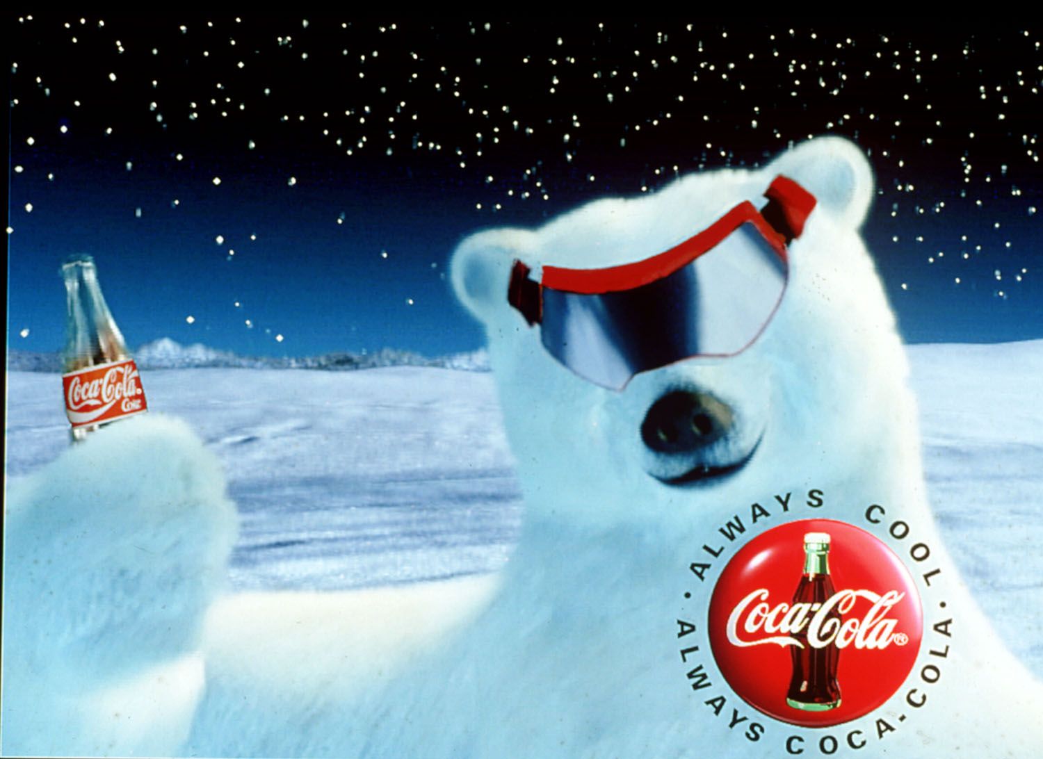 Coca Cola Christmas Polar Bears Wallpaper