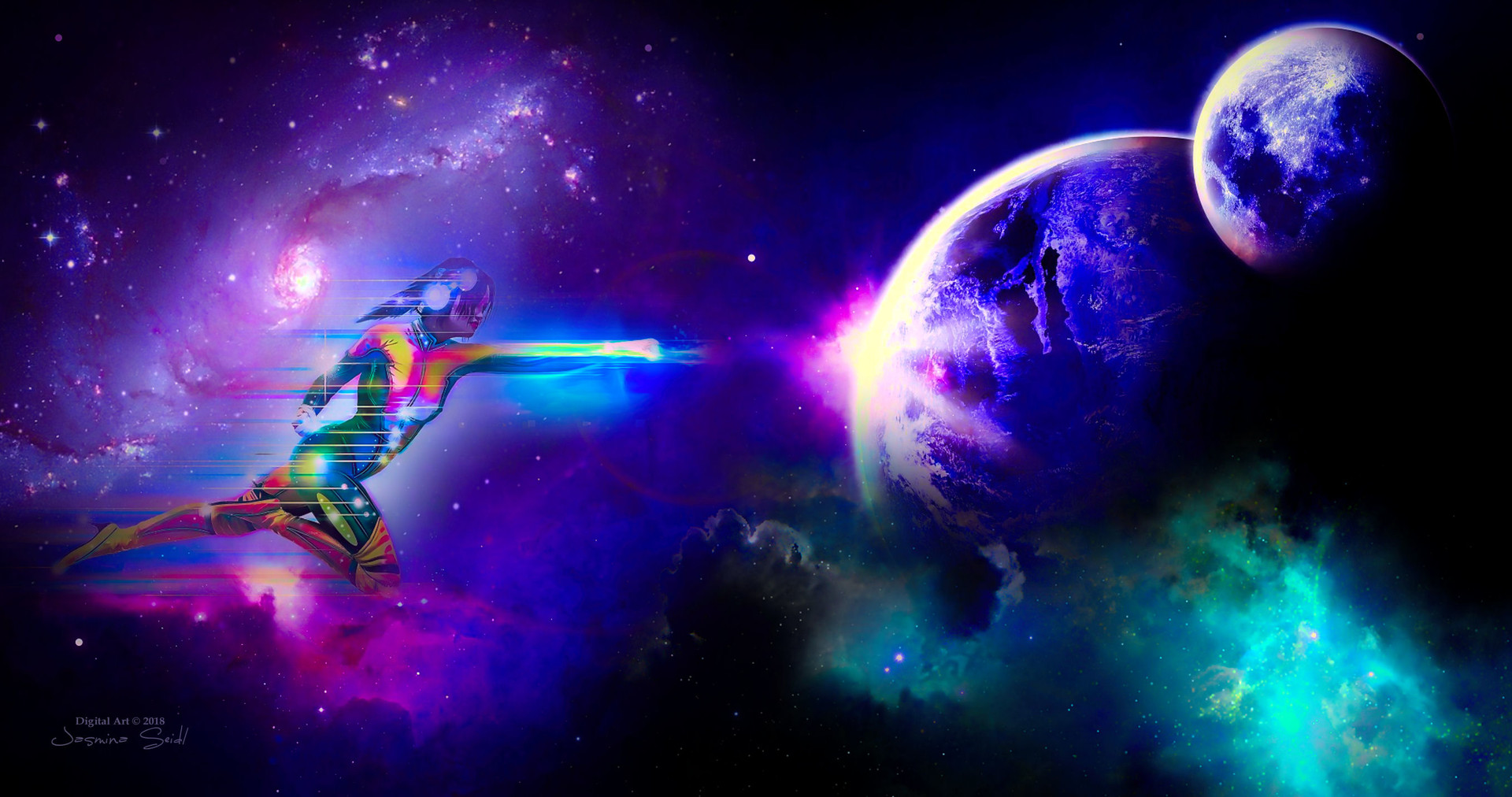 Girl Space Scientist Wallpapers Wallpaper Cave