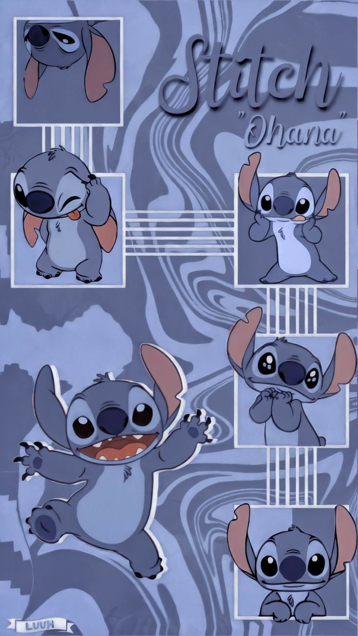 Stitch Collage Wallpapers Wallpaper Cave