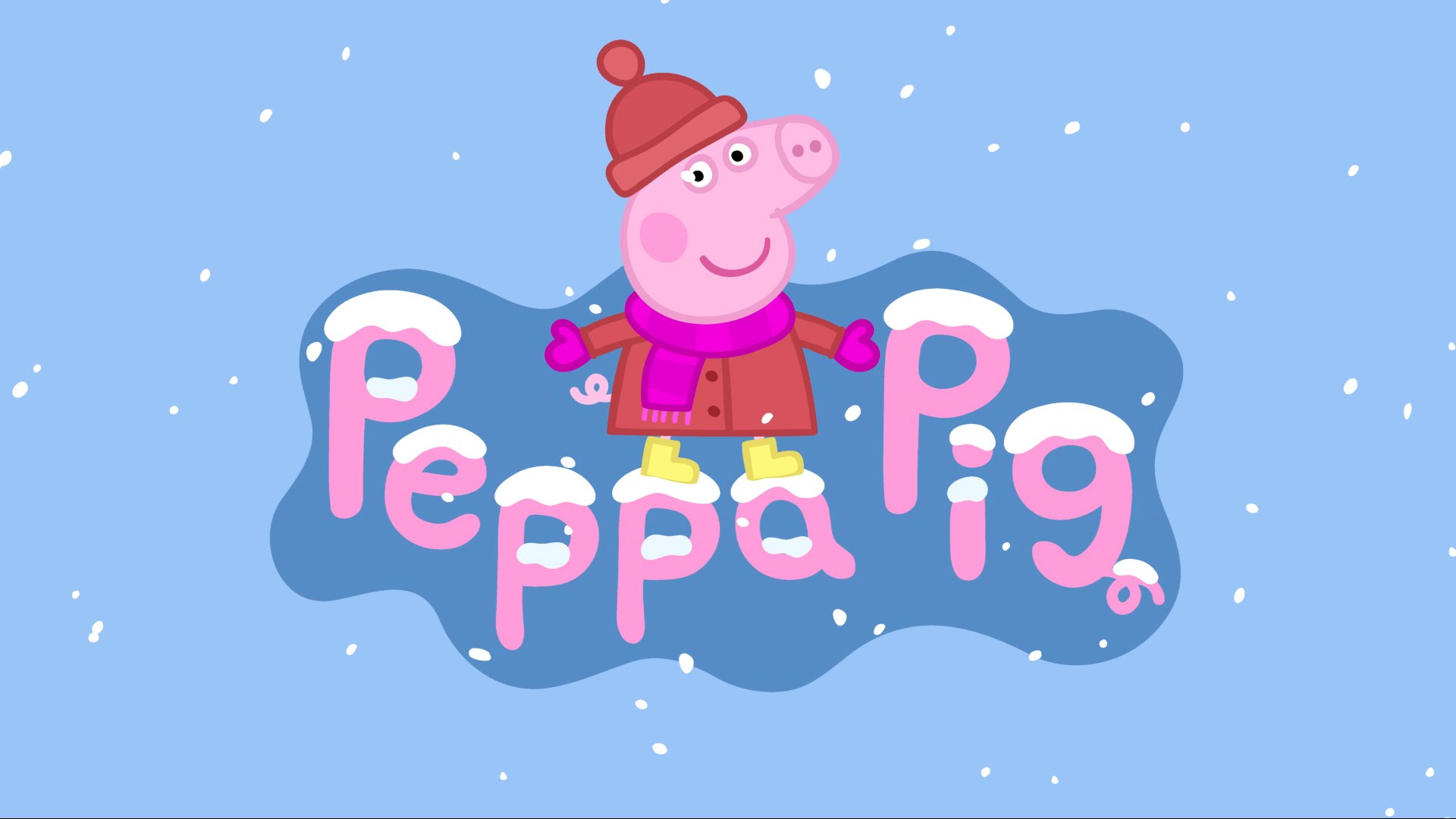 Peppa Pig Christmas Wallpapers Wallpaper Cave