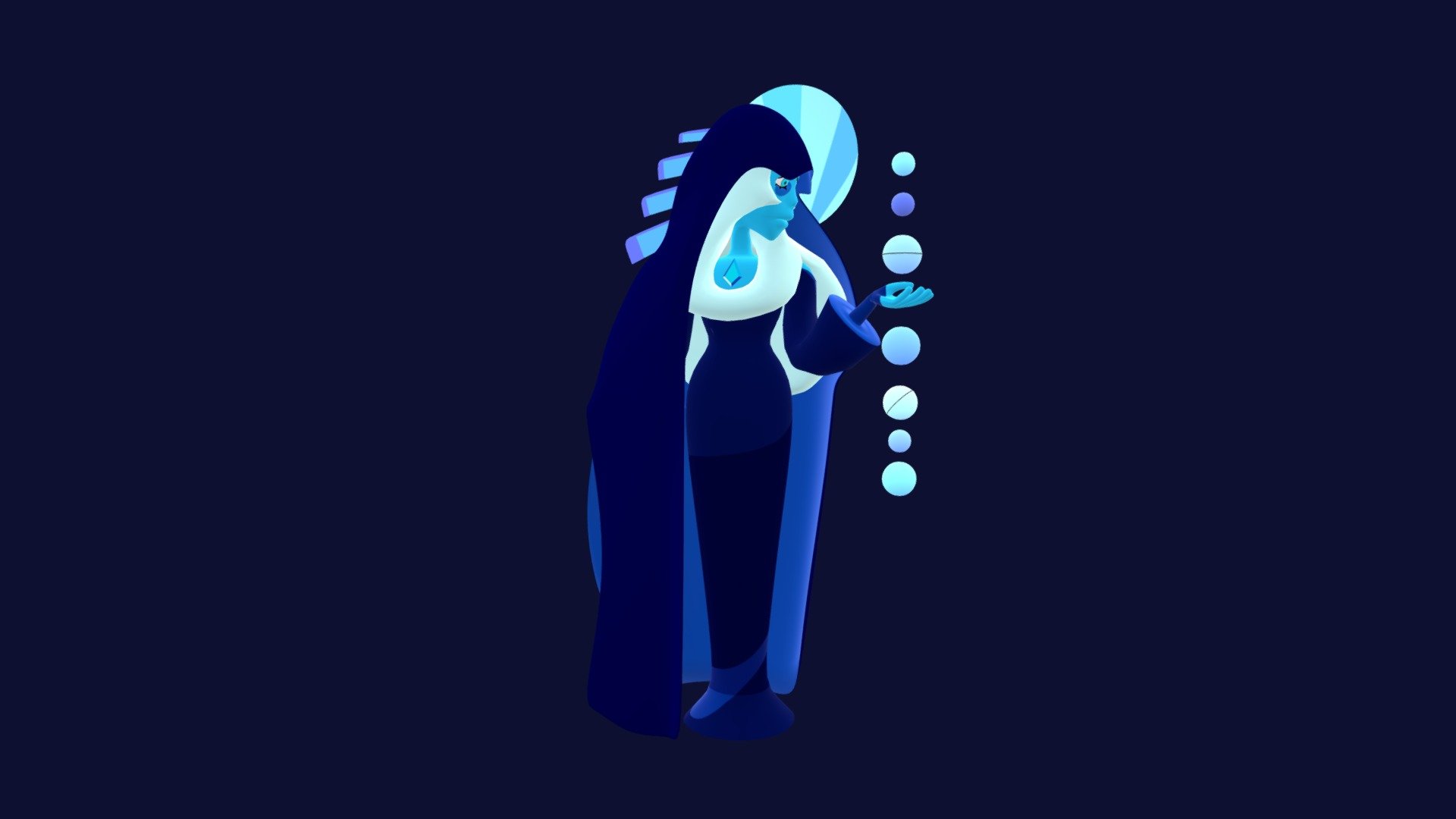 Blue Diamond Steven Universe Wallpapers Wallpaper Cave