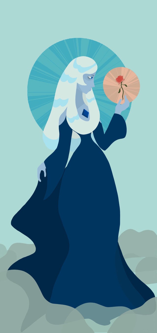 Blue Diamond Steven Universe Wallpapers Wallpaper Cave
