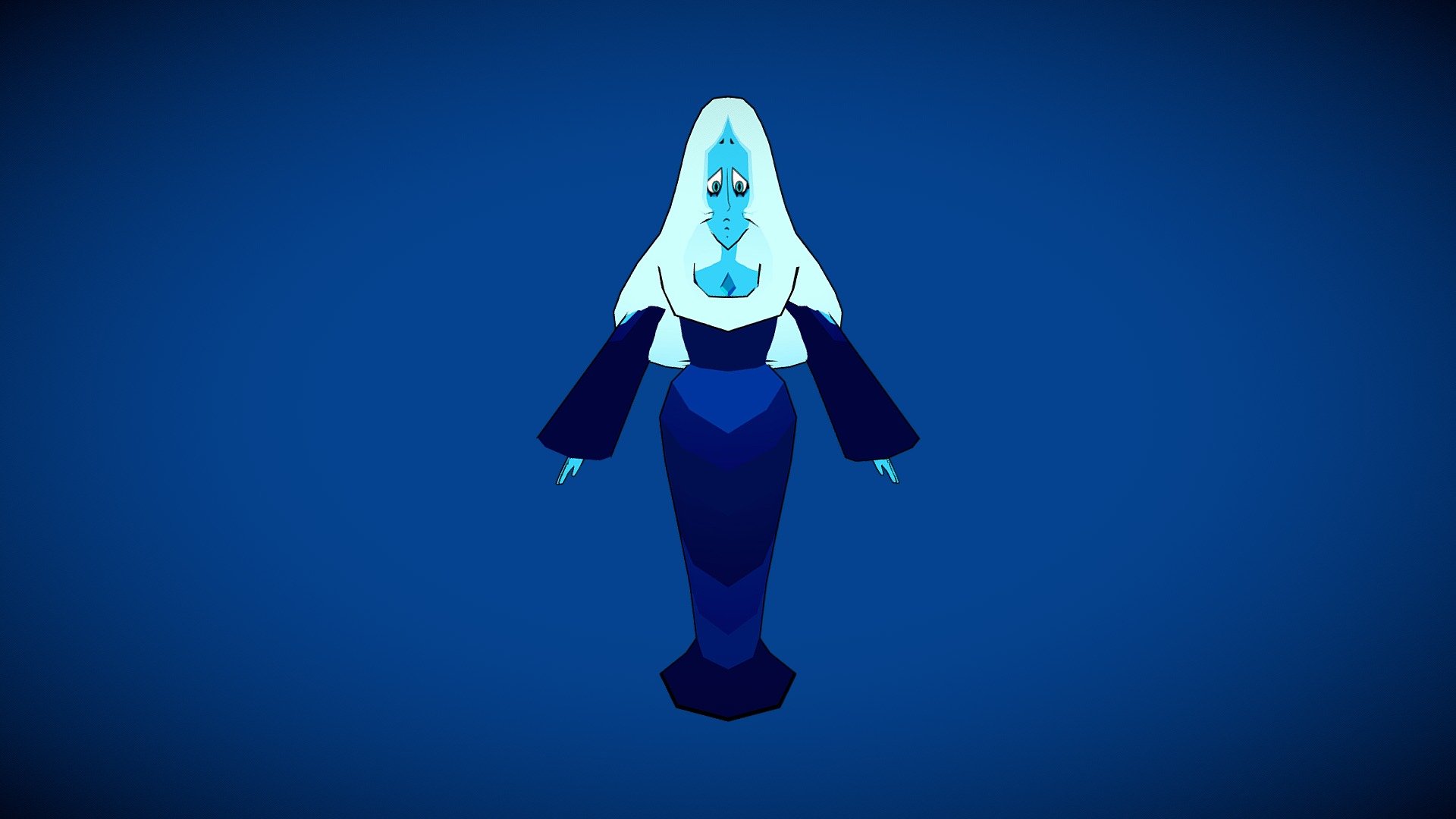 Blue Diamond Steven Universe Wallpapers Wallpaper Cave