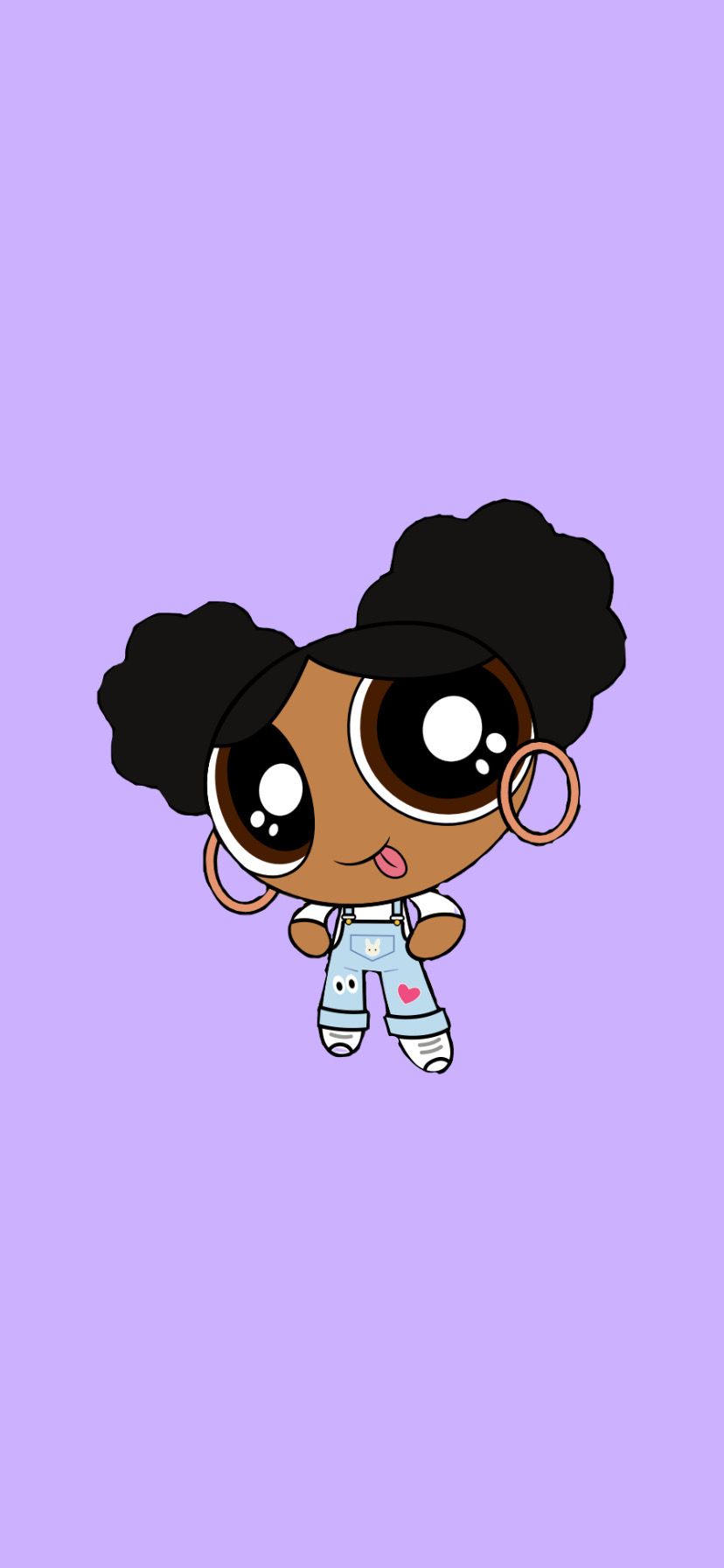 Pretty Black Girl Cartoon Wallpapers Wallpaper Cave