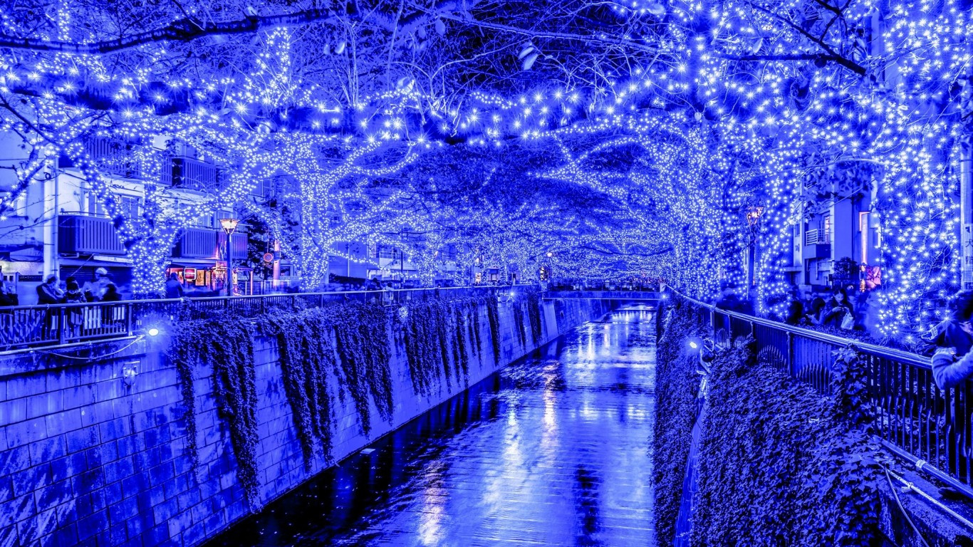 Blue Japan Wallpapers Wallpaper Cave