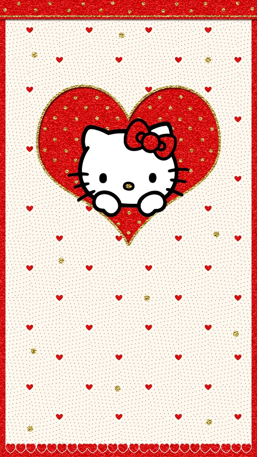 Valentines Hello Kitty Wallpapers Wallpaper Cave