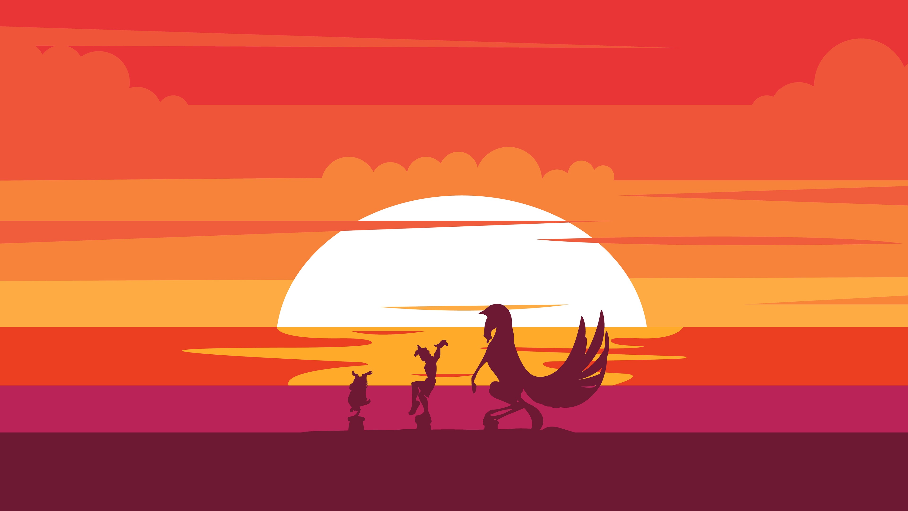 Disney Minimalist Wallpapers Wallpaper Cave