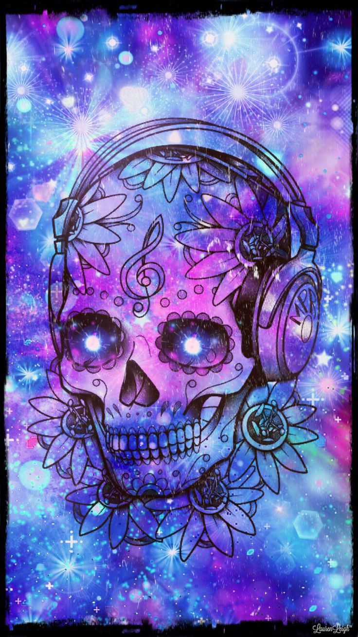 Rainbow Skull Wallpapers Wallpaper Cave