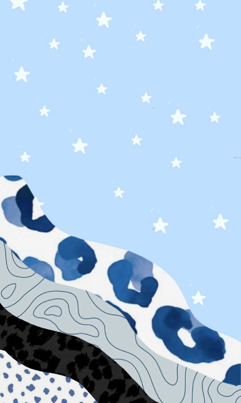 Preppy Light Blue Wallpapers Wallpaper Cave