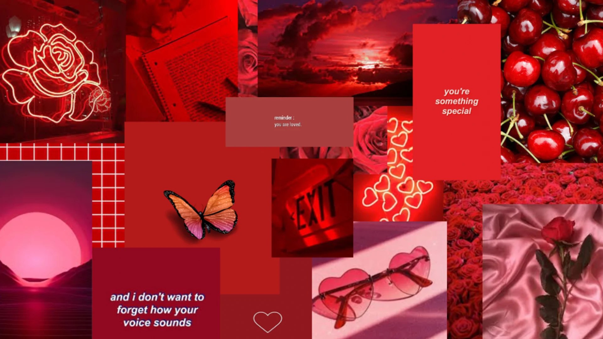 Red Valentines Day Aesthetic Wallpapers Wallpaper Cave
