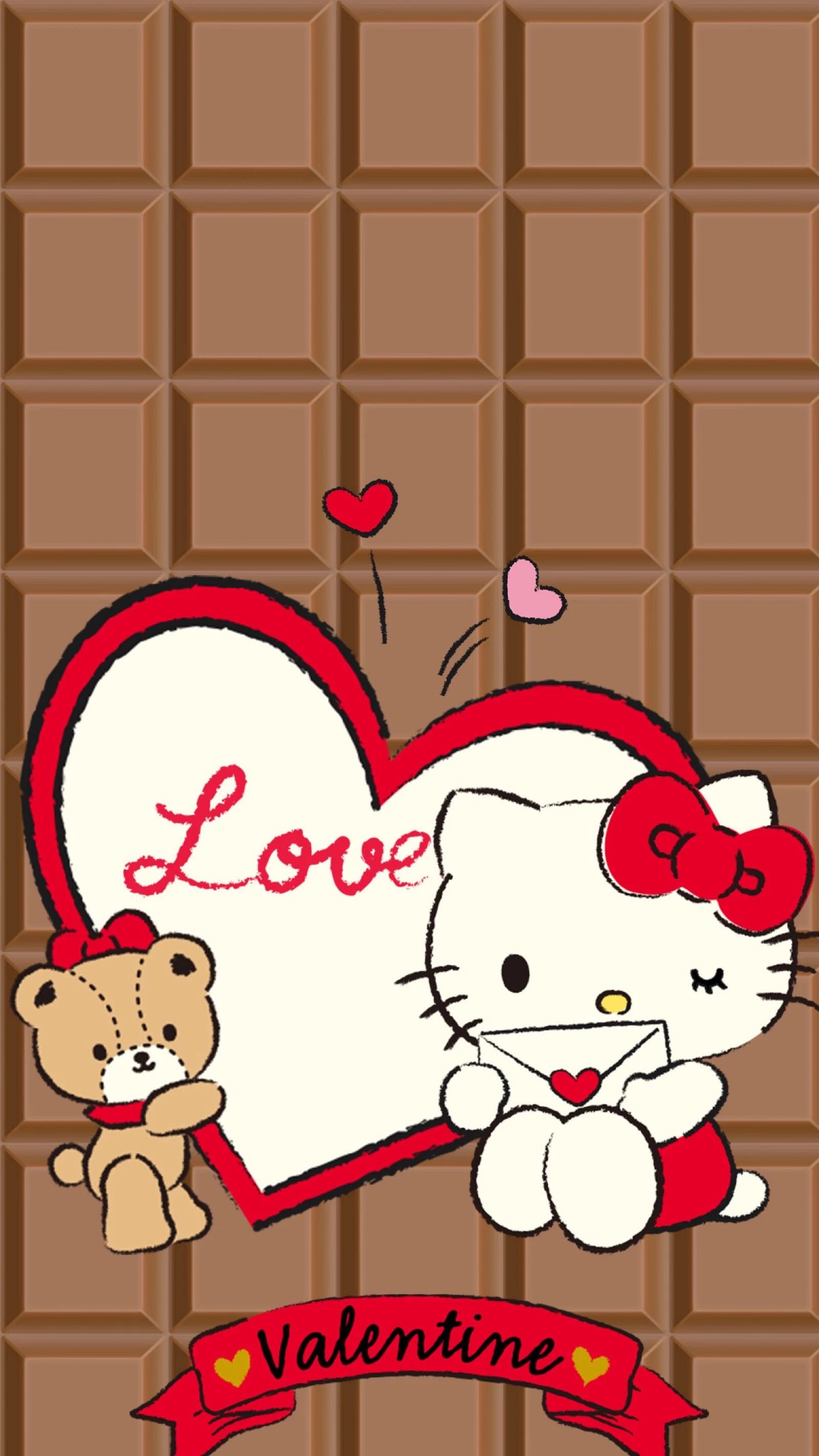 Hello Kitty Valentines Day Wallpaper