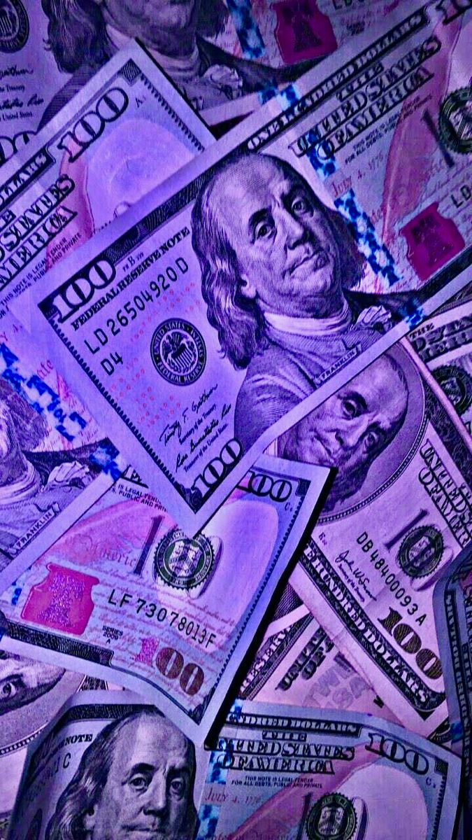 Purple Money Wallpapers Wallpaper Cave