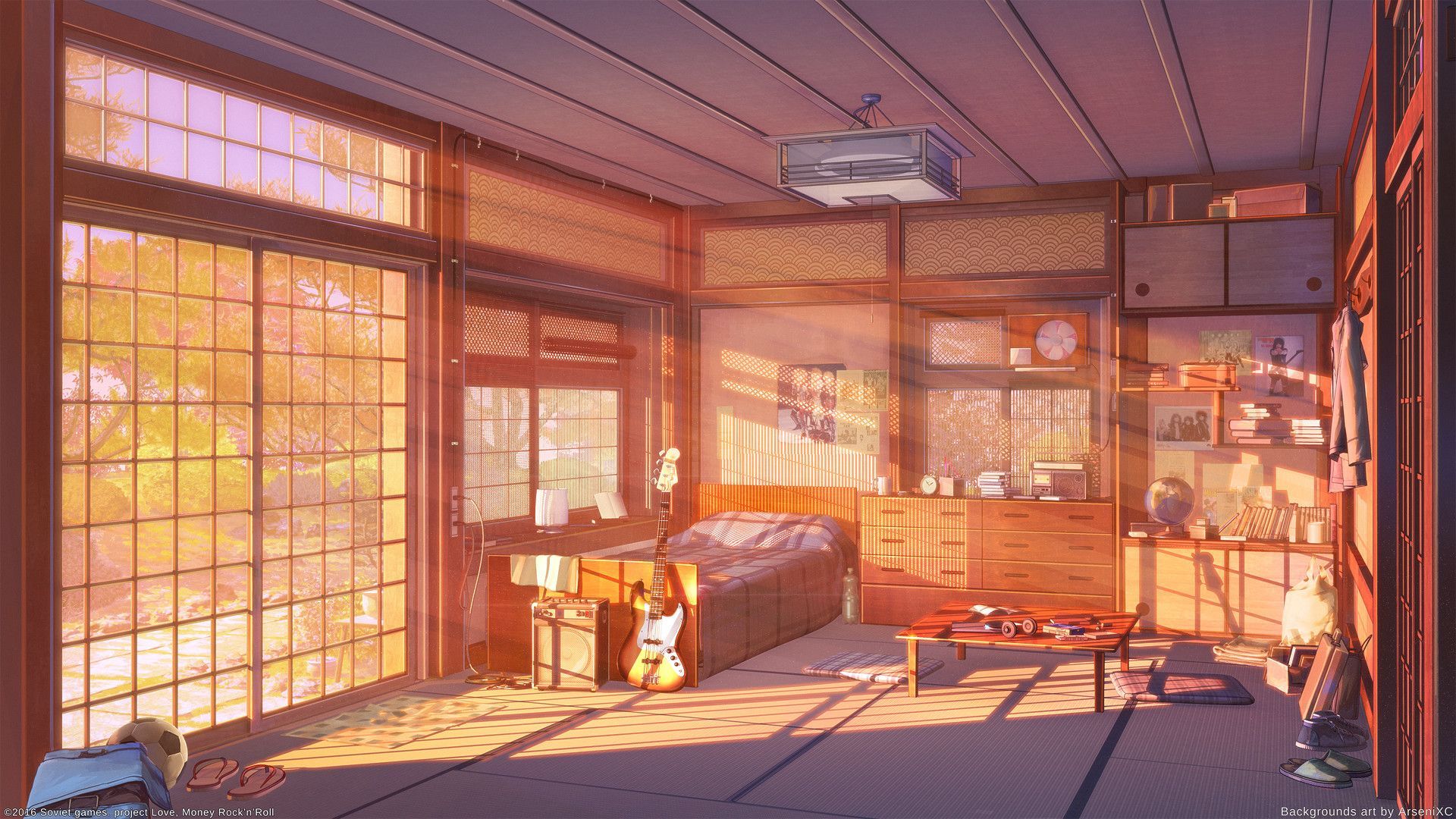 Cozy Anime Street Wallpapers Wallpaper Cave