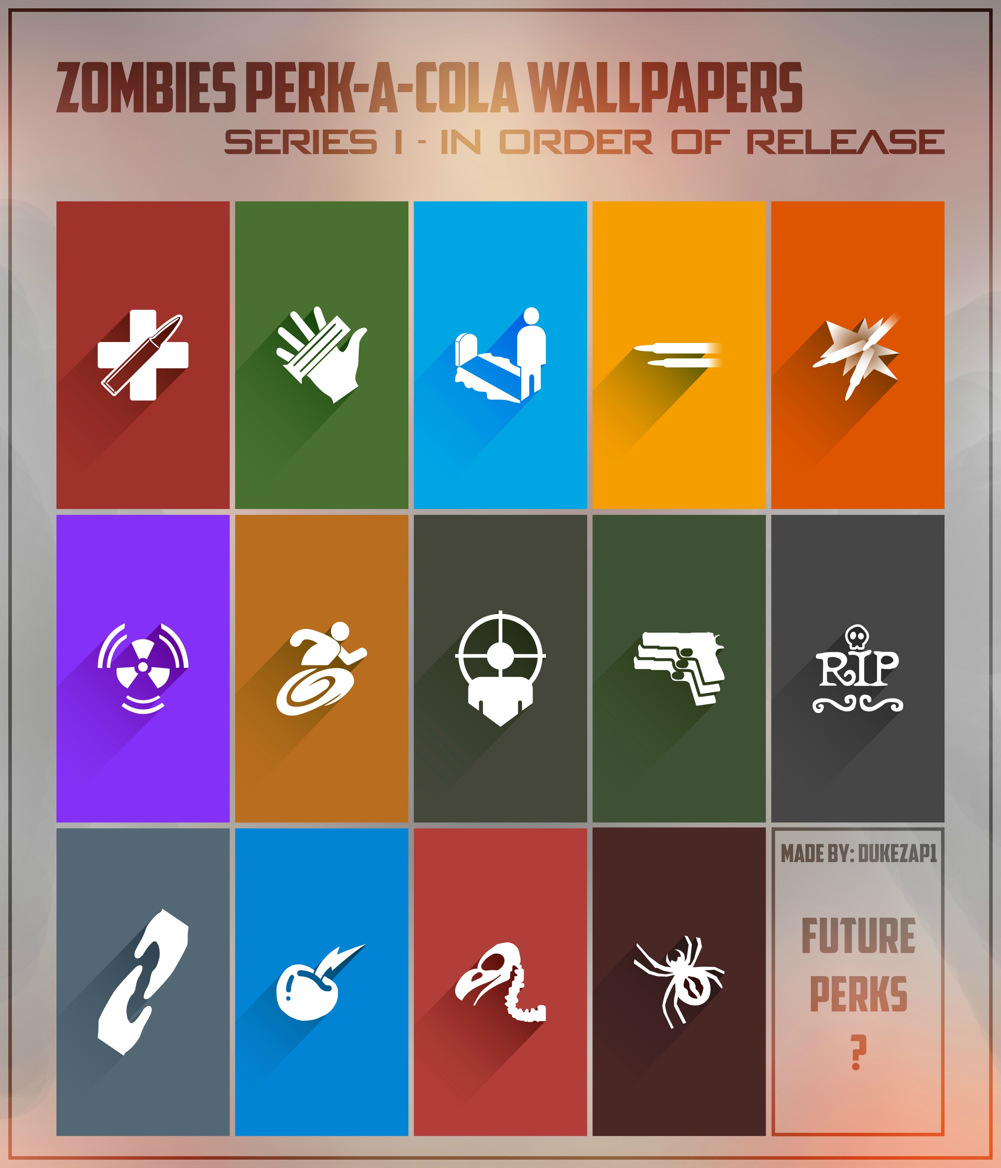 COD Zombies Perks Wallpapers Wallpaper Cave