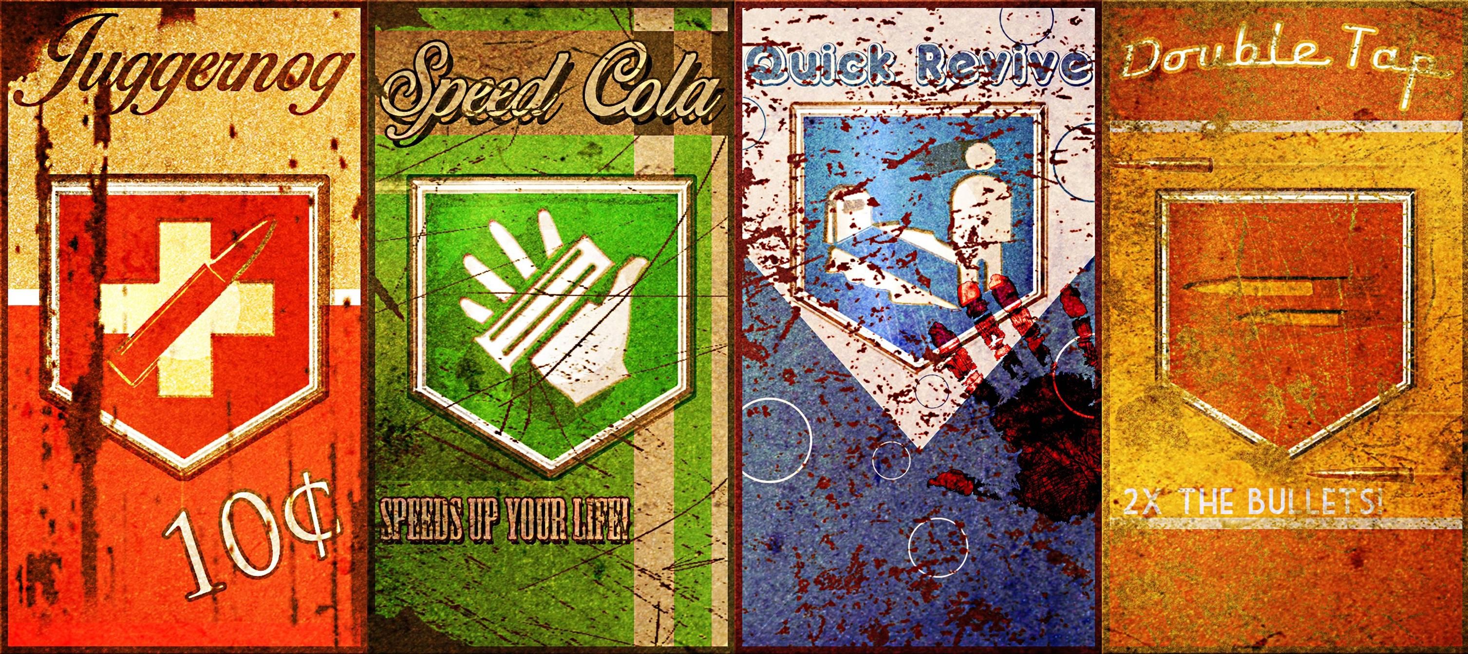 COD Zombies Perks Wallpapers Wallpaper Cave