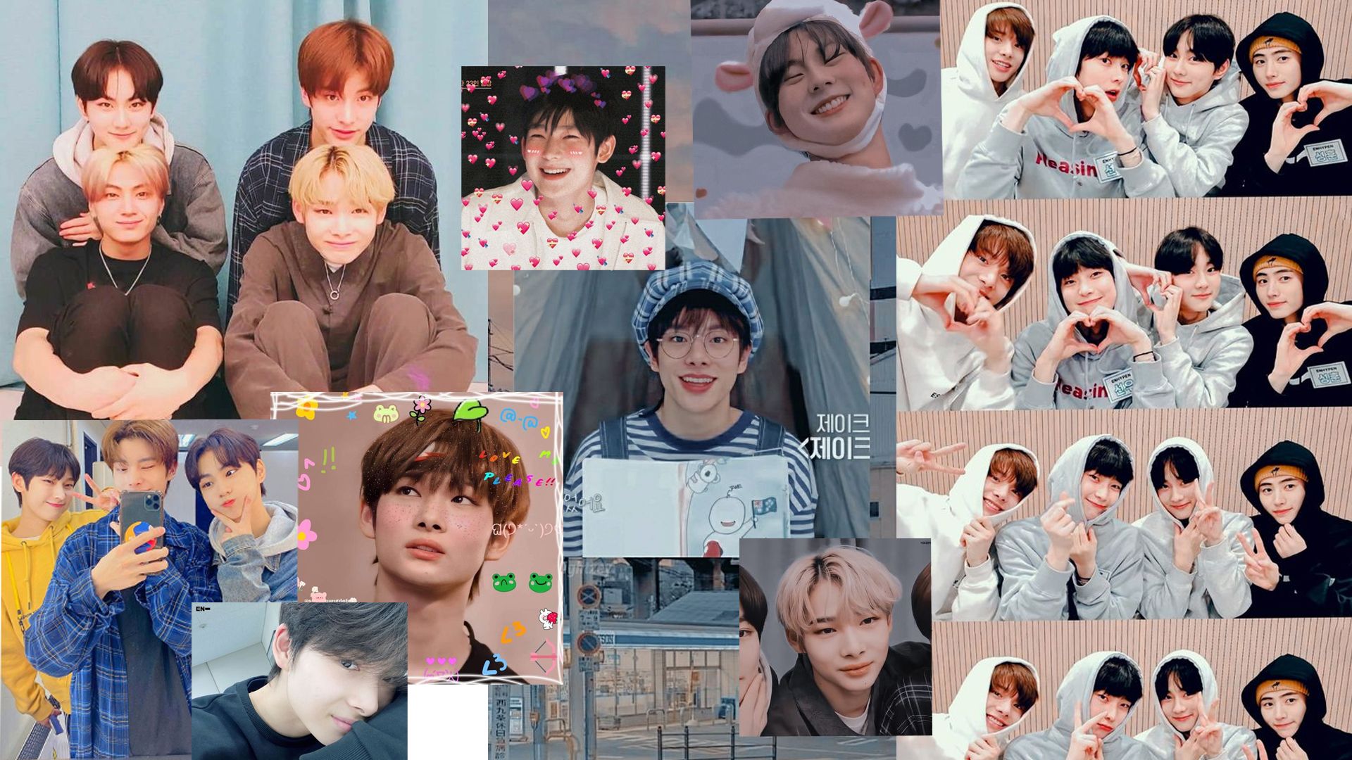 Kpop Collage Wallpapers Wallpaper Cave