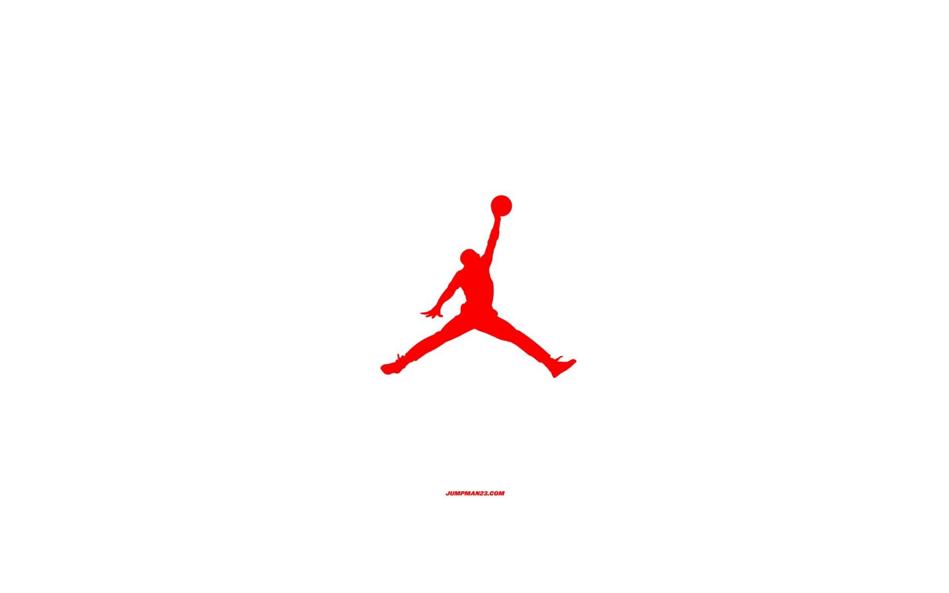 Red Jordan Logo Wallpapers Wallpaper Cave