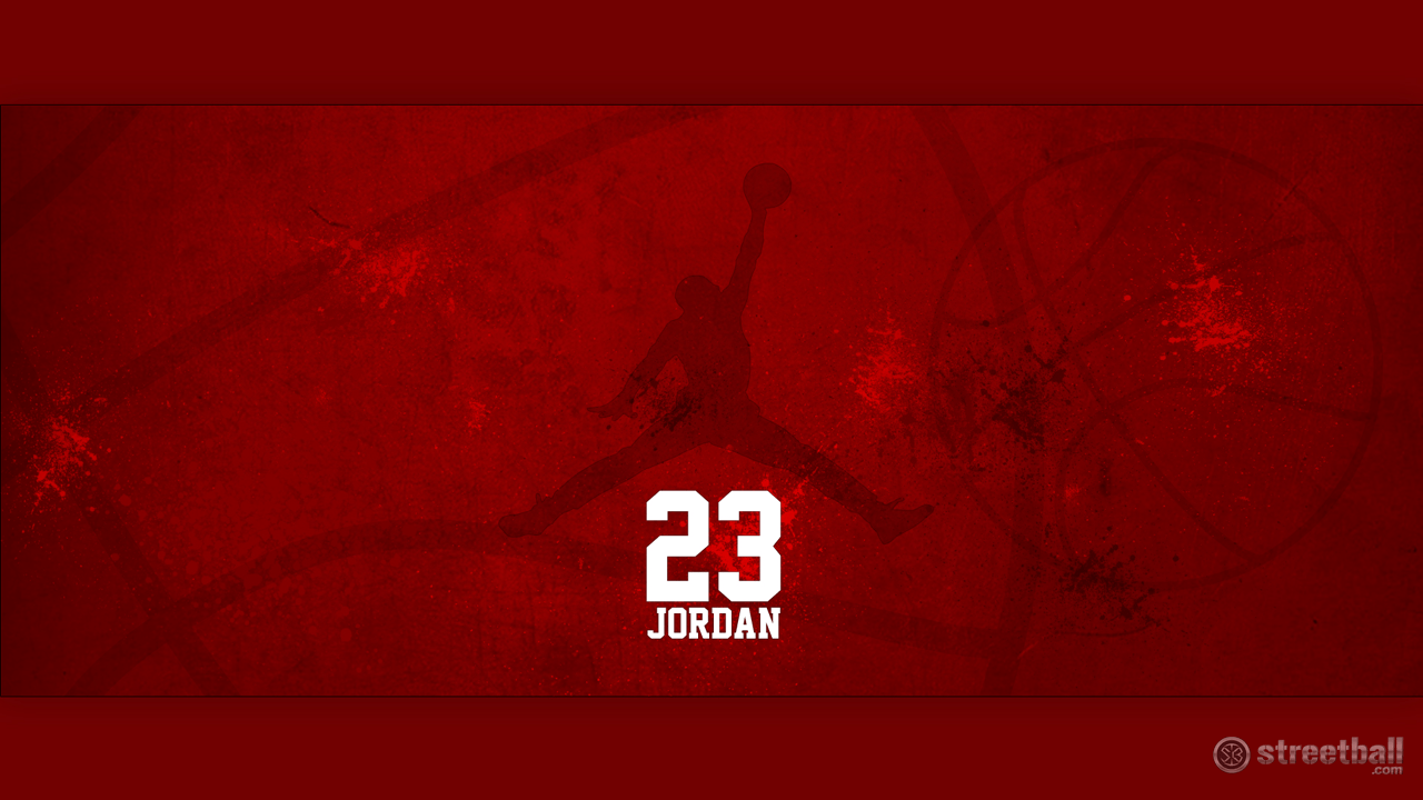 Red Jordan Logo Wallpapers Wallpaper Cave