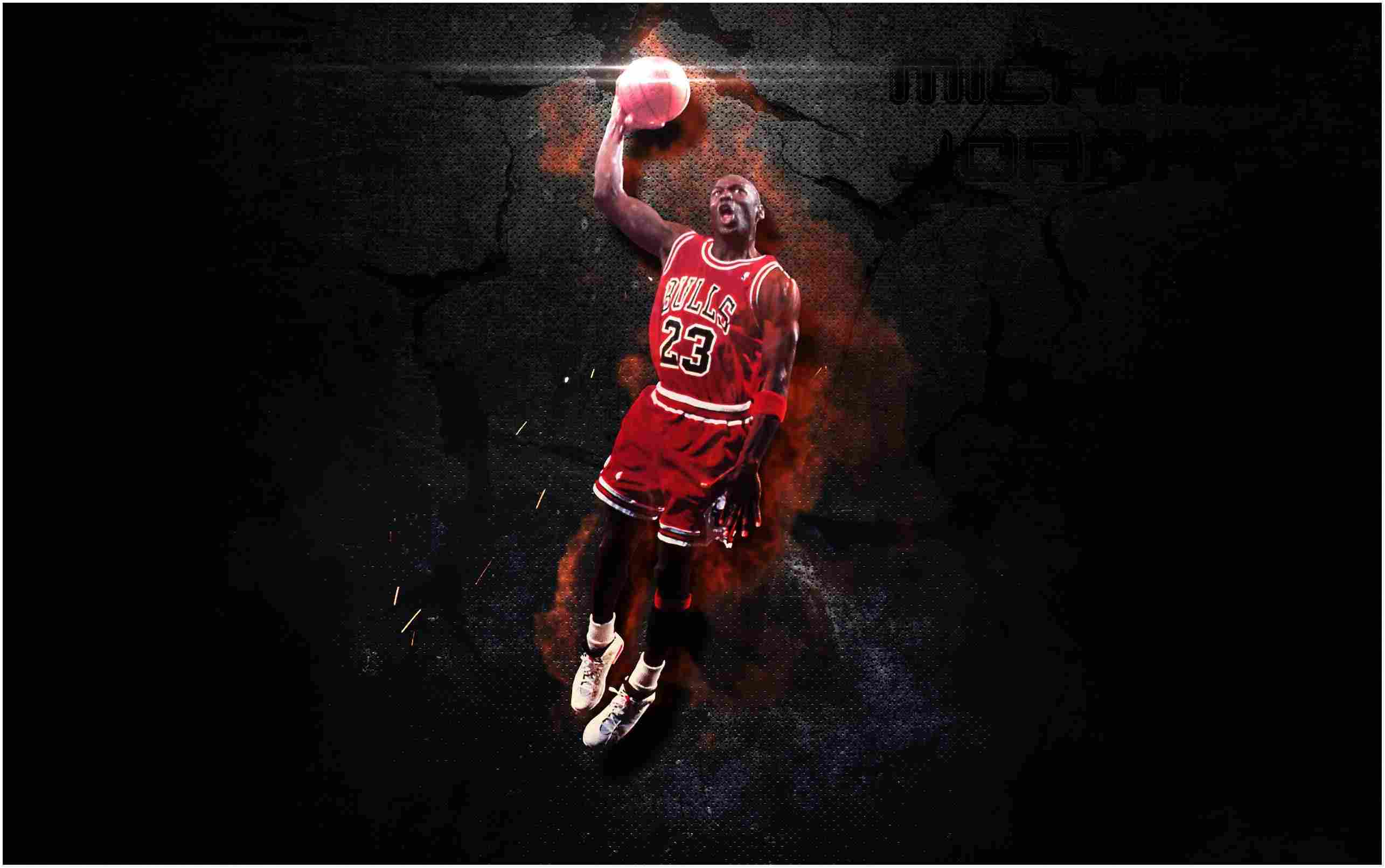 Red Jordan Logo Wallpapers Wallpaper Cave