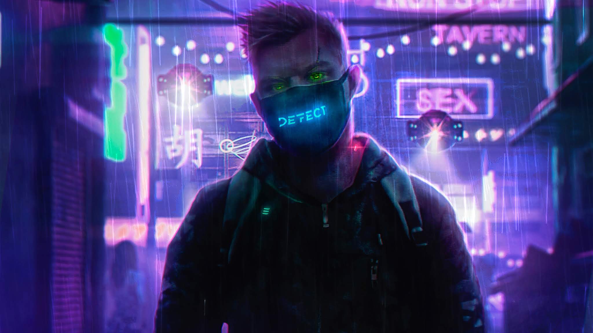 Cyberpunk Boy Wallpapers Wallpaper Cave