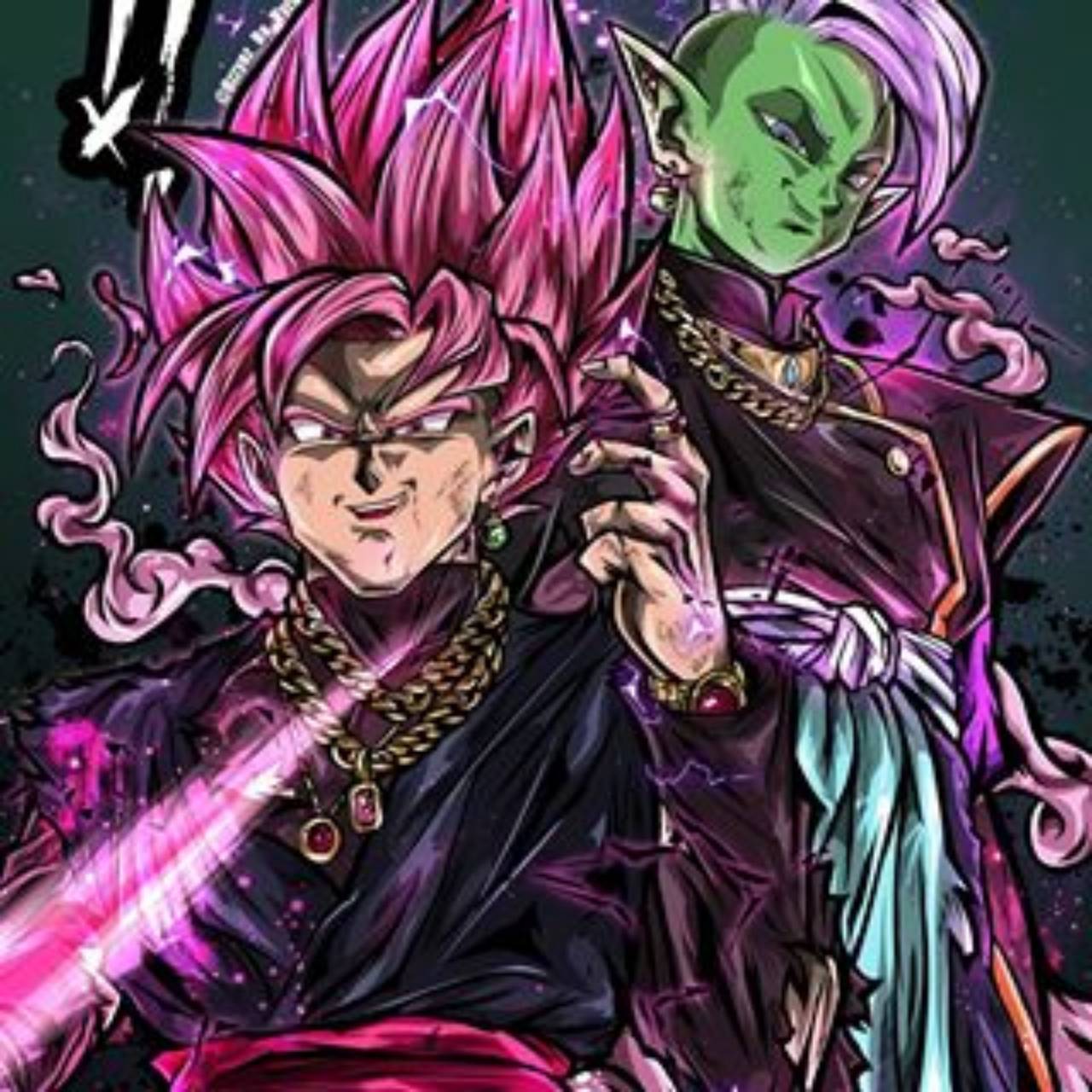 Goku Black Drip Wallpapers Wallpaper Cave