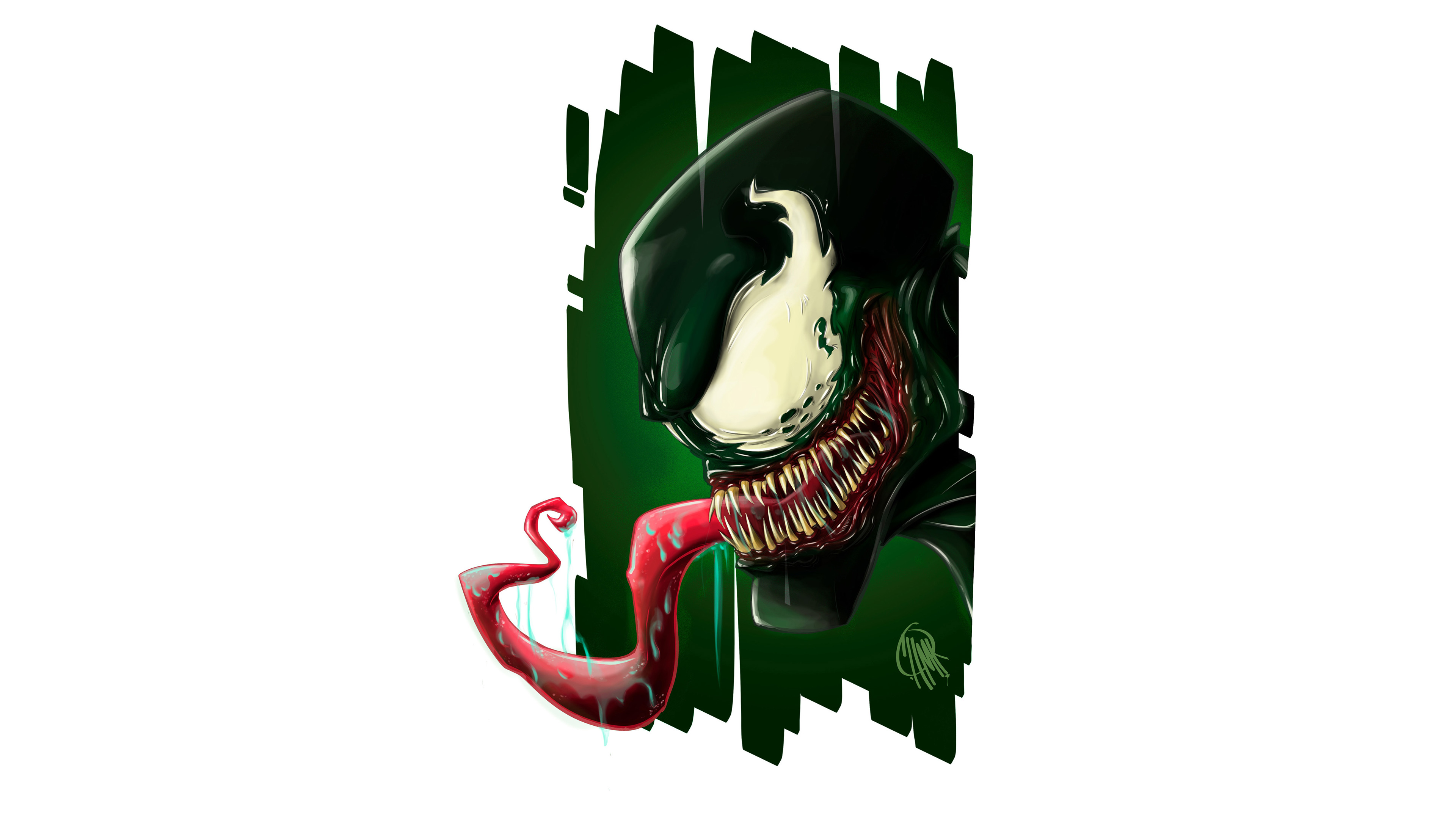 Green Venom Wallpapers Wallpaper Cave