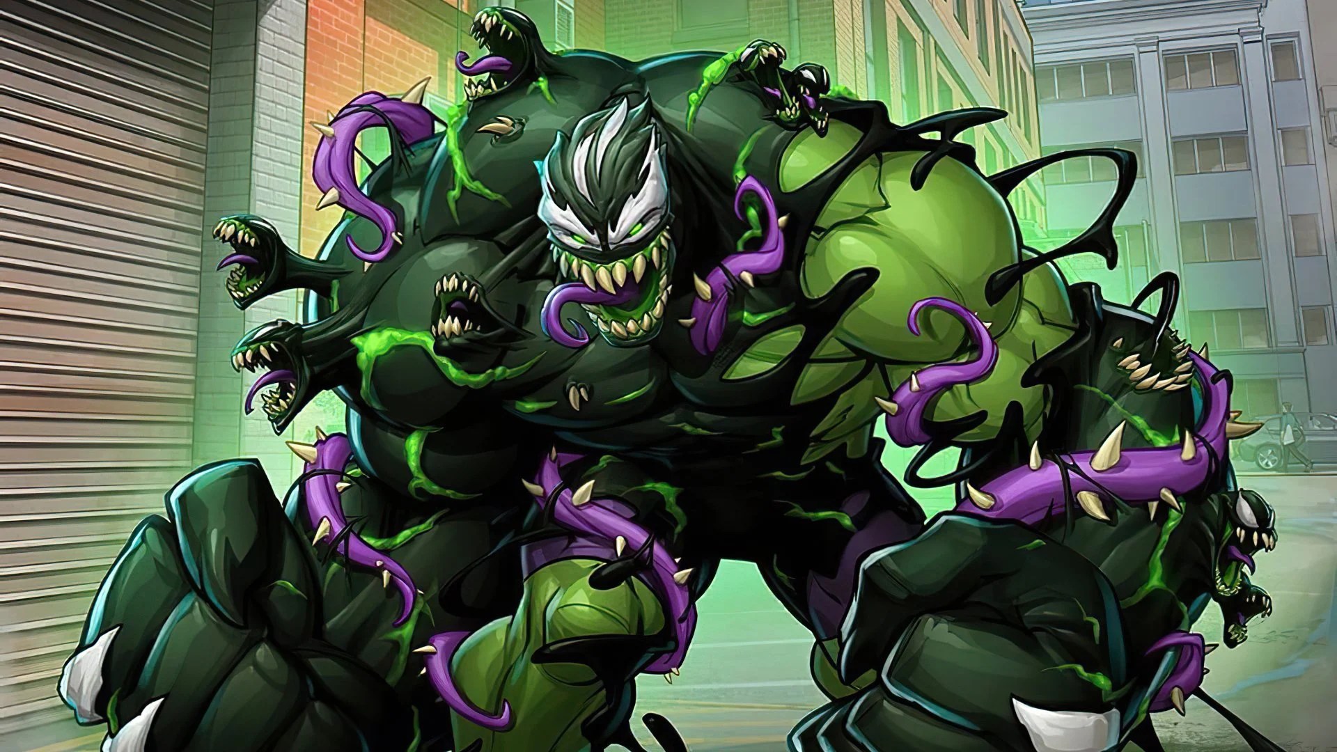 Green Venom Wallpapers Wallpaper Cave