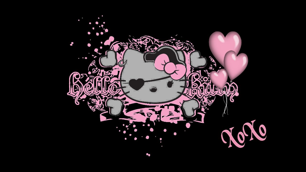 Hello Kitty Emo Wallpapers Wallpaper Cave