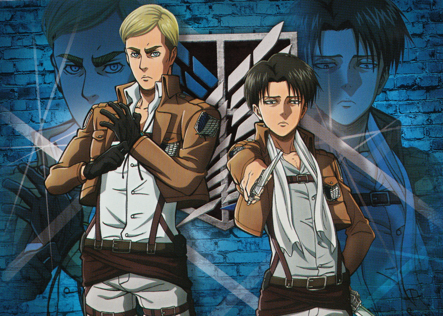 Levi And Erwin Wallpapers Wallpaper Cave