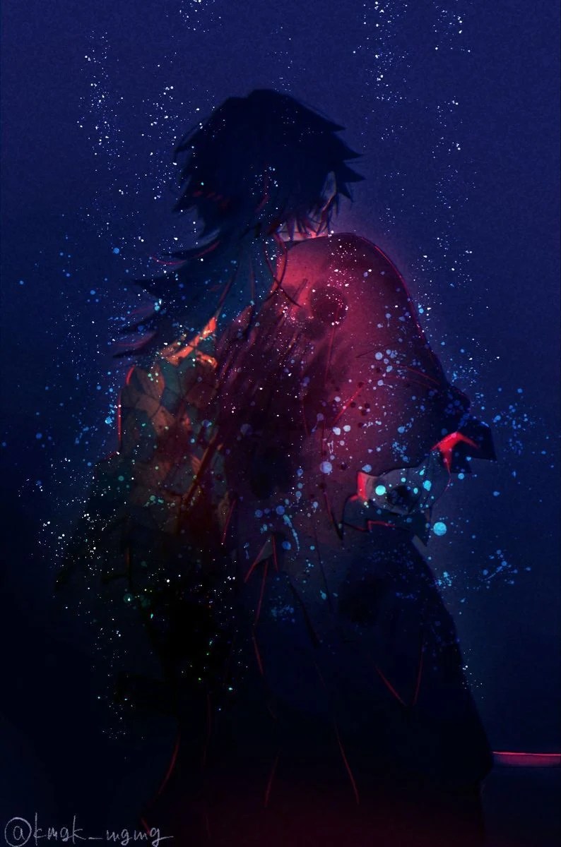 Demon Slayer Dark Wallpapers Wallpaper Cave