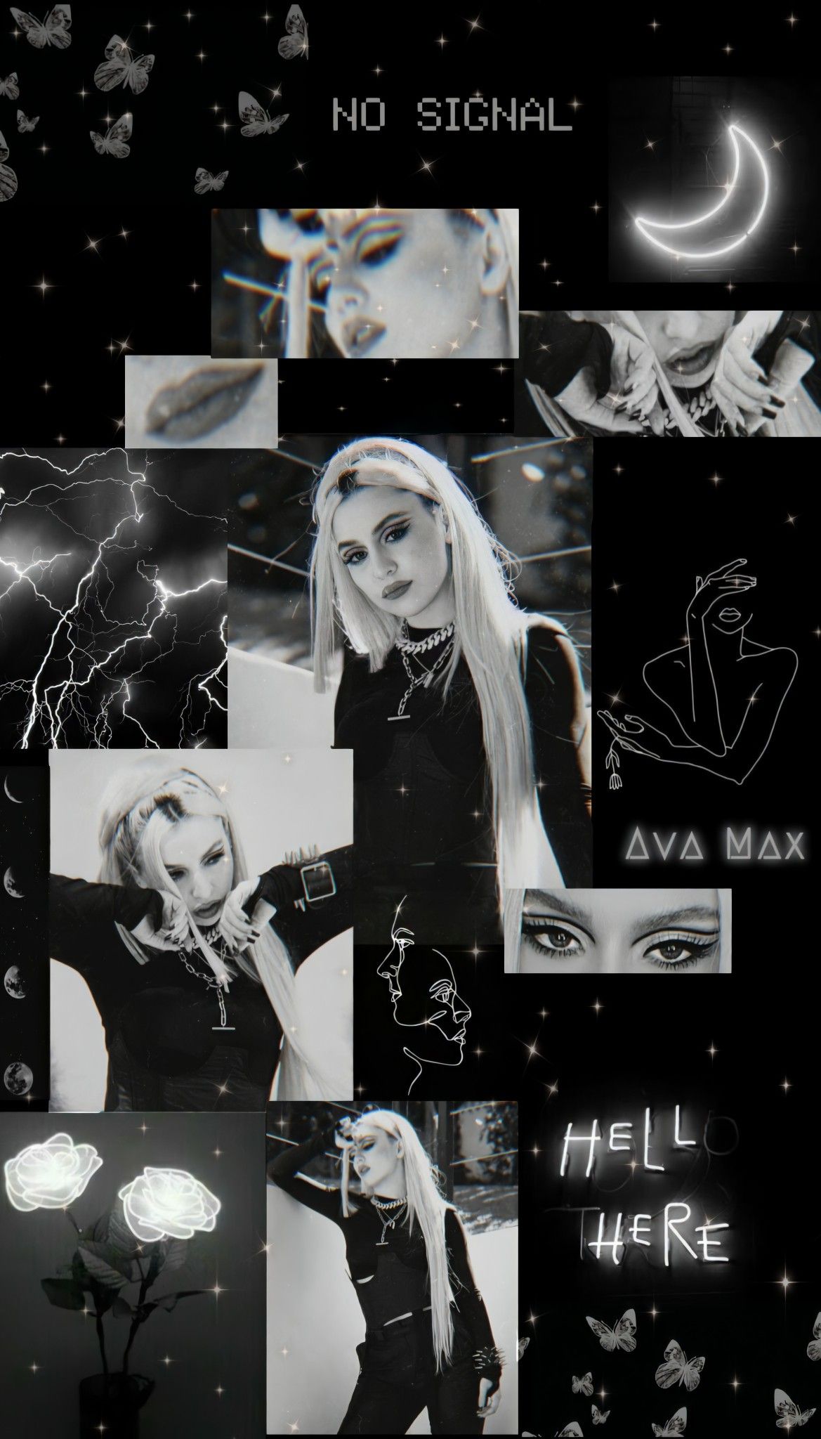 Ava Max Collage Wallpapers Wallpaper Cave