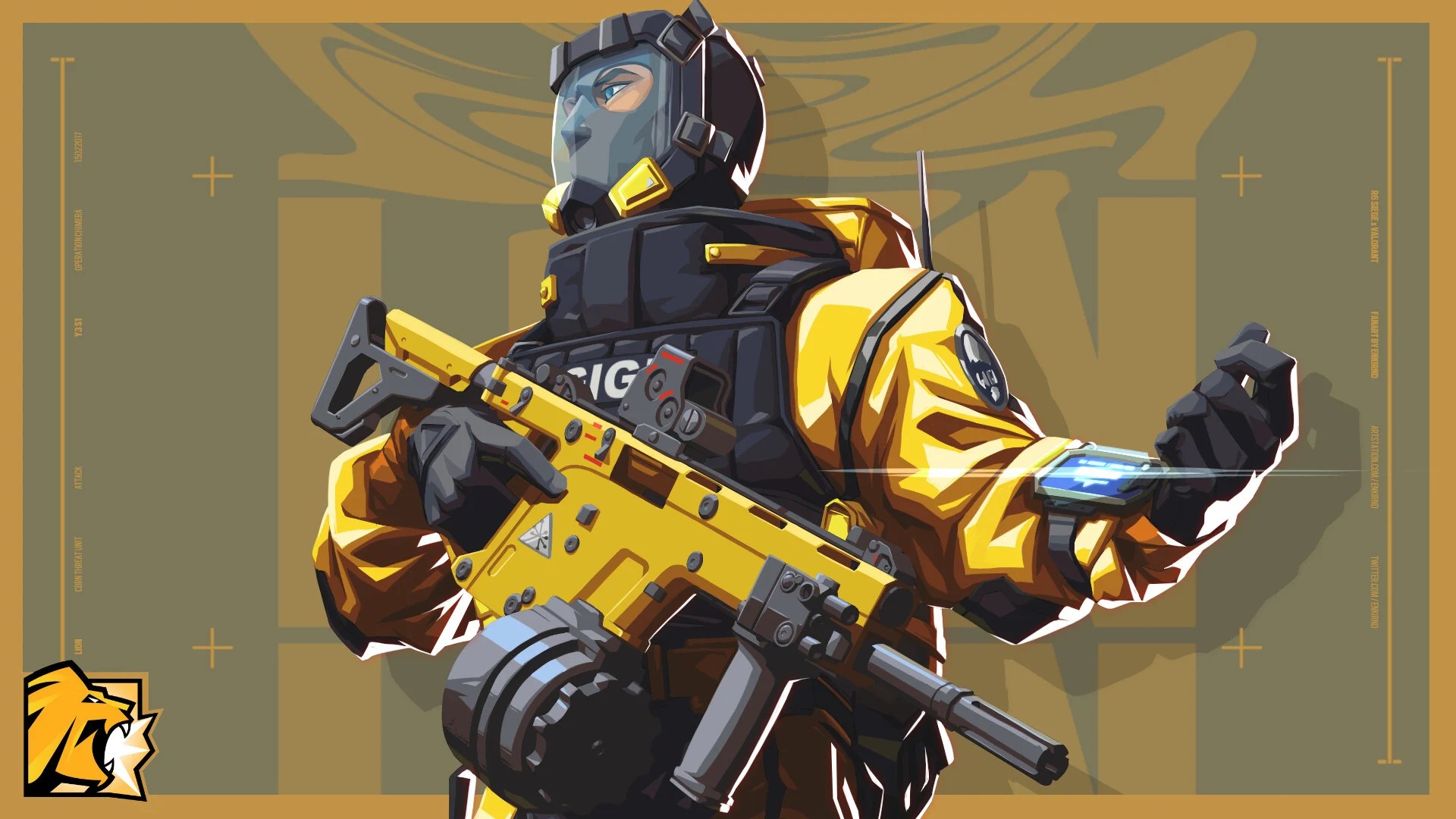 Rainbow Six Siege Lion Wallpapers Wallpaper Cave