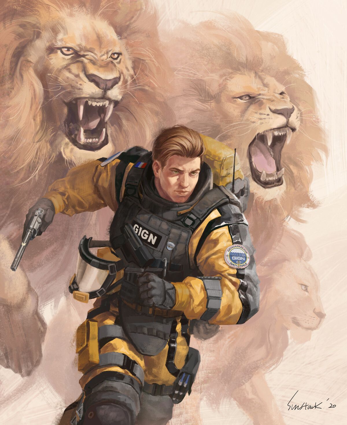 Rainbow Six Siege Lion Wallpapers Wallpaper Cave