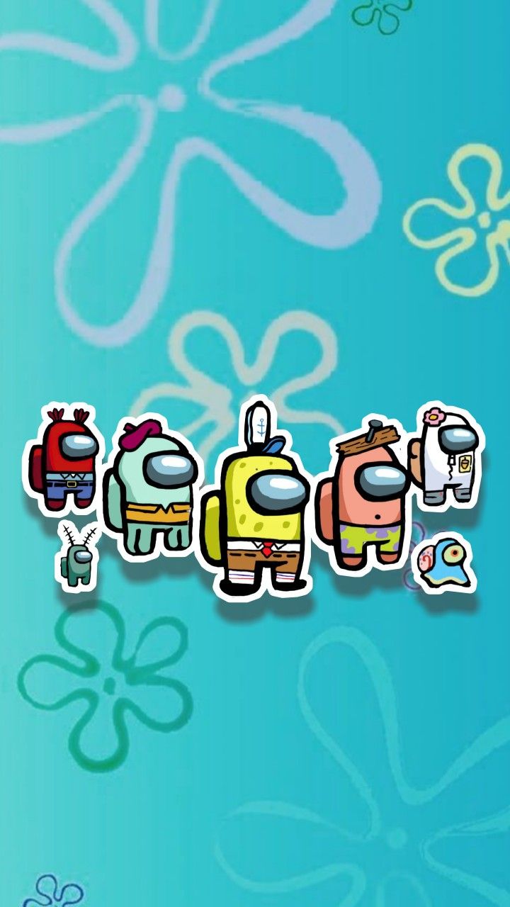 Spongebob Among Us Wallpapers Wallpaper Cave