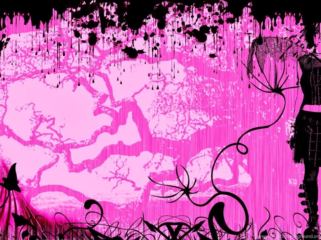 Pink Emo Wallpapers Wallpaper Cave