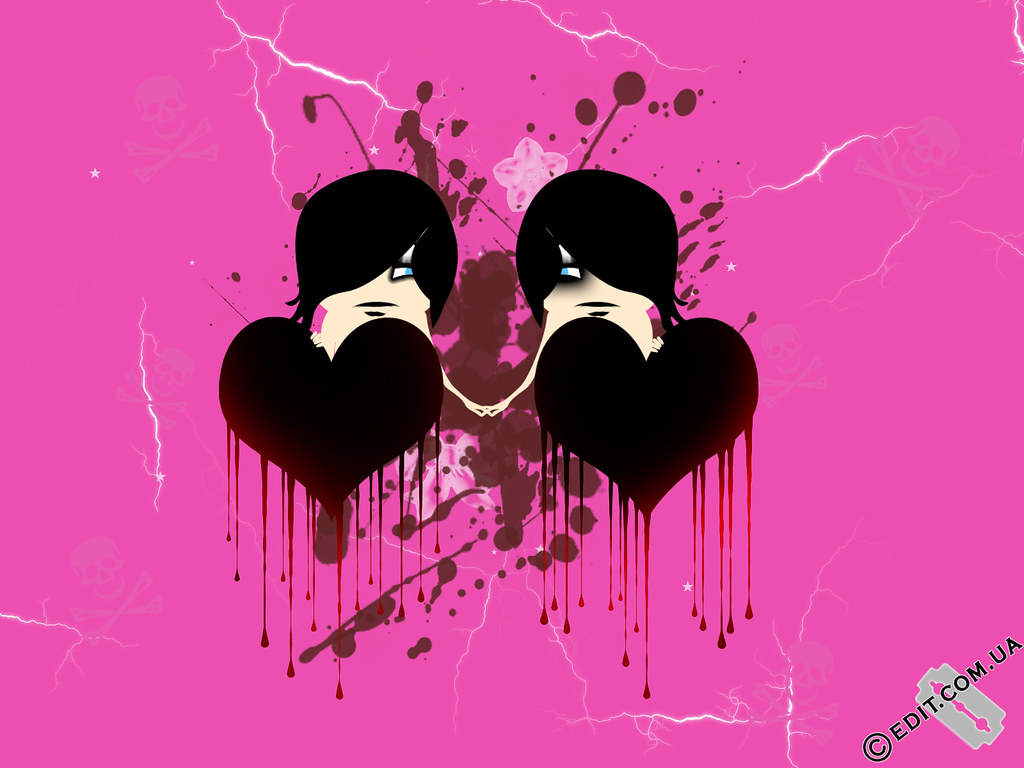 Pink Emo Wallpapers Wallpaper Cave