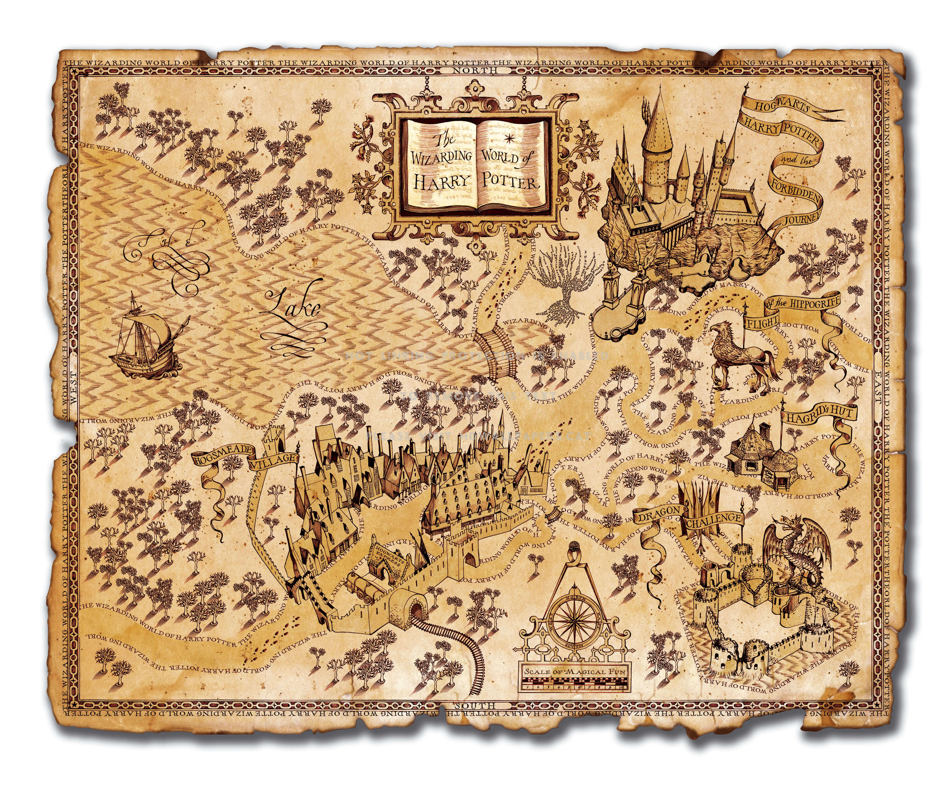 Hogwarts Map Wallpapers - Wallpaper Cave