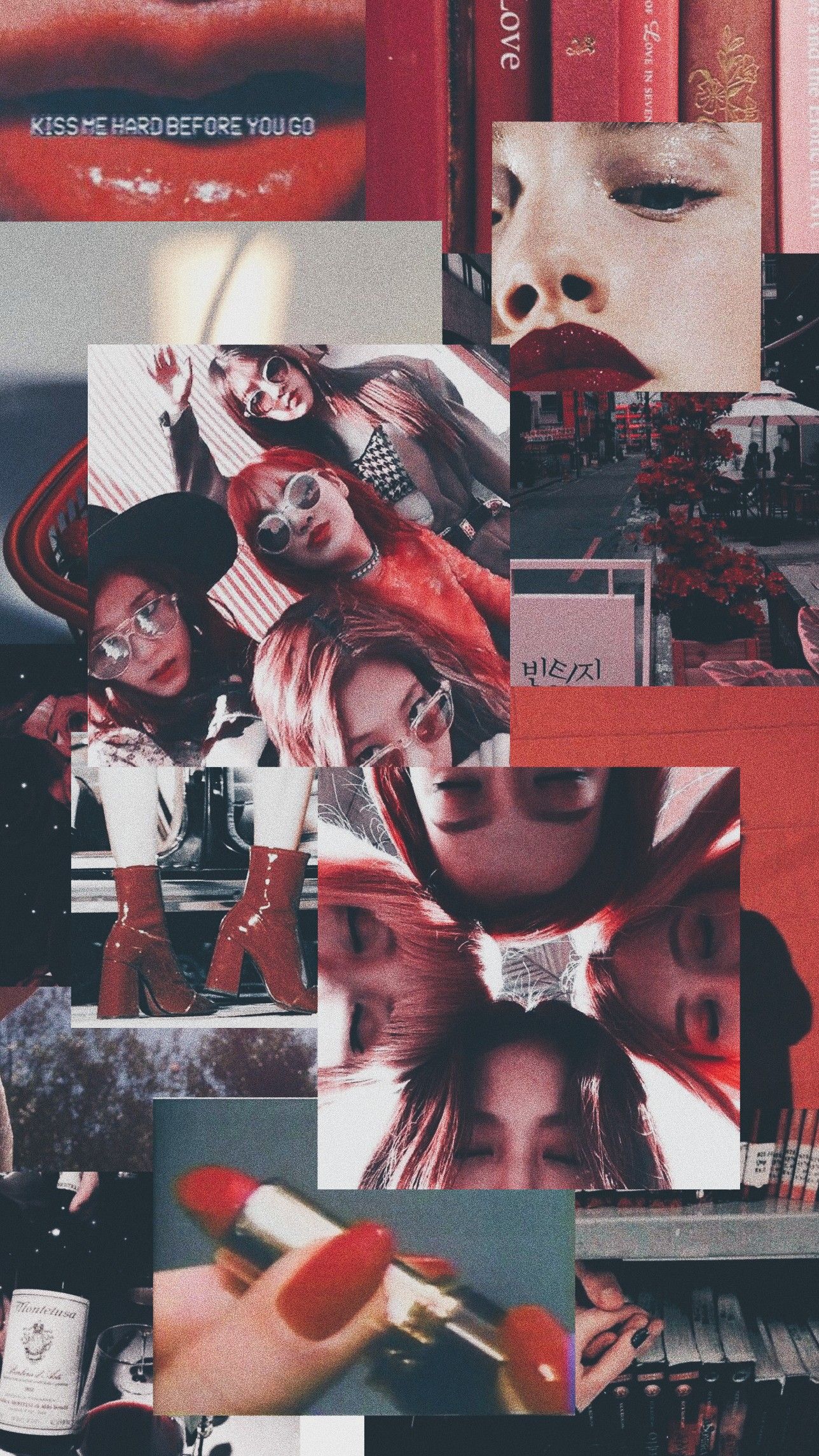 Blackpink Collage Wallpapers Wallpaper Cave