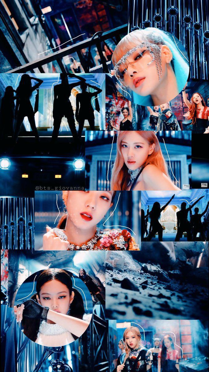 Blackpink Collage Wallpapers Wallpaper Cave