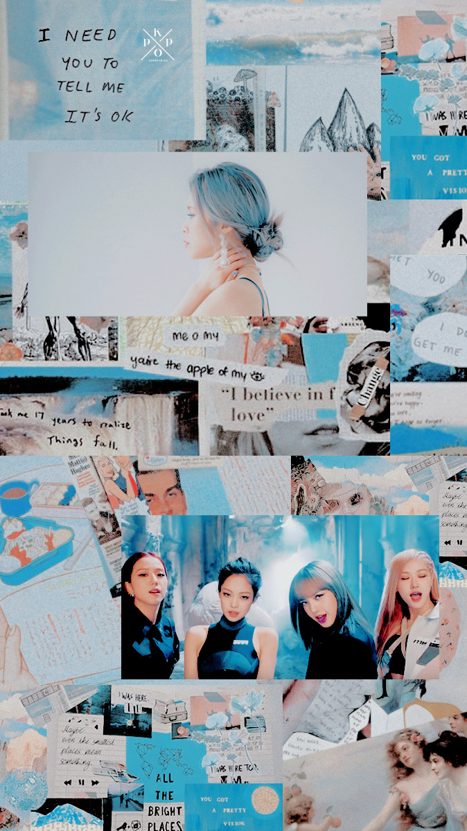 Blackpink Collage Wallpapers Wallpaper Cave