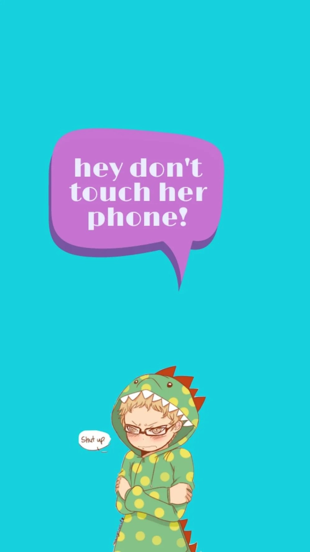 Don’t Touch Her Phone Wallpapers Wallpaper Cave