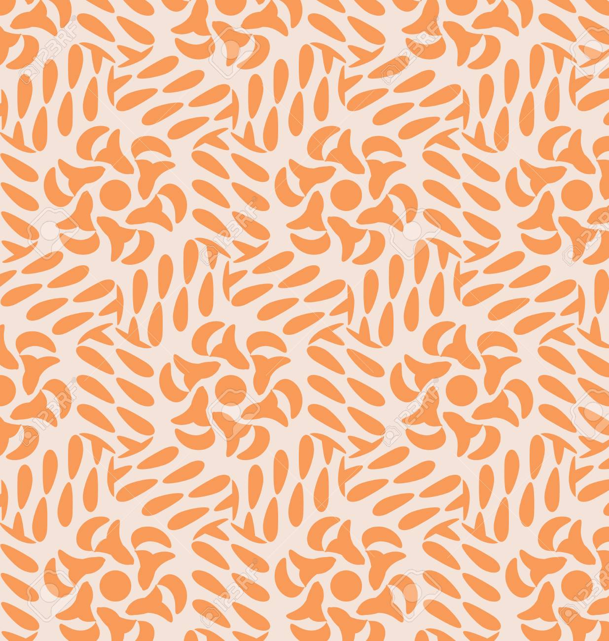 Orange Pattern Wallpapers Wallpaper Cave