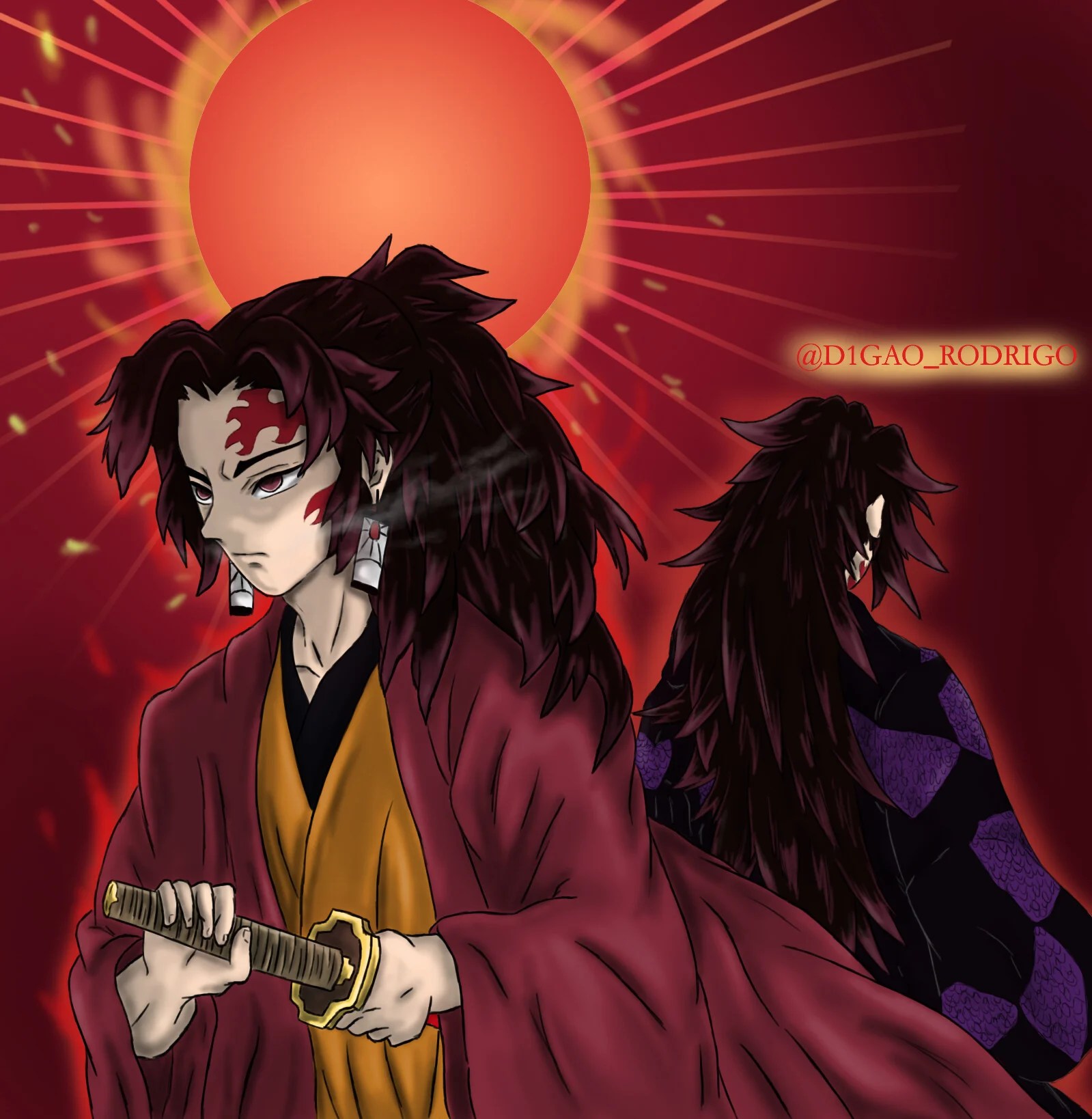 Demon Slayer Yoriichi Wallpapers Wallpaper Cave