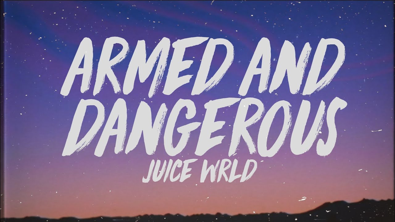 Juice Wrld Armed And Dangerous Wallpapers Wallpaper Cave