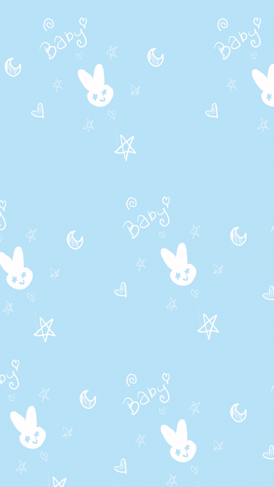 Cute Baby Blue Wallpapers Wallpaper Cave